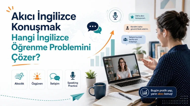 Akıcı İngilizce Konuşmak Hangi İngilizce Öğrenme Problemini Çözer Kapak