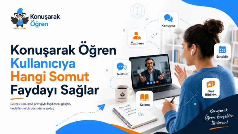 Konuşarak Öğren Kullanıcıya Hangi Somut Faydayı Sağlar kapak